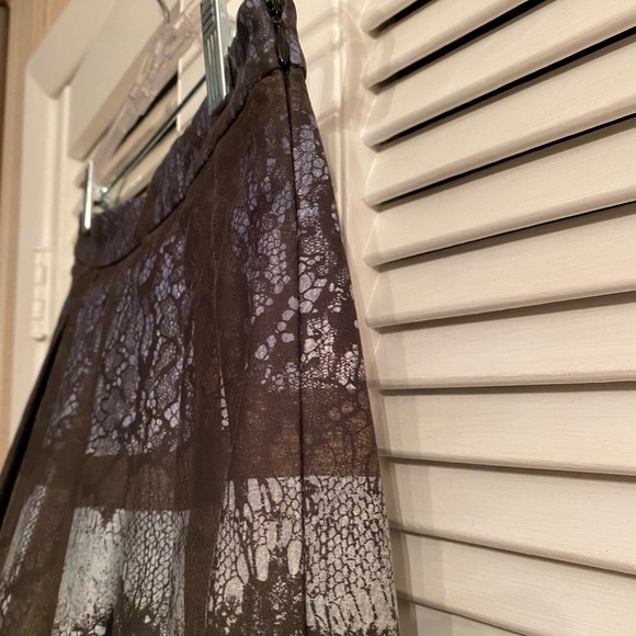 Tibi midi skirt with lace print - Picture 3 of 4